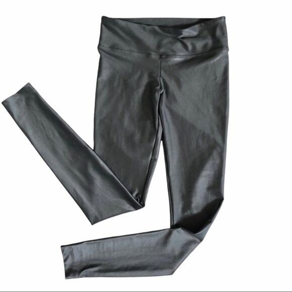 Koral Lustrous Leggings Women’s XS Gunmetal Mid Rise Ankle Quick Dry Performance - Picture 5 of 11